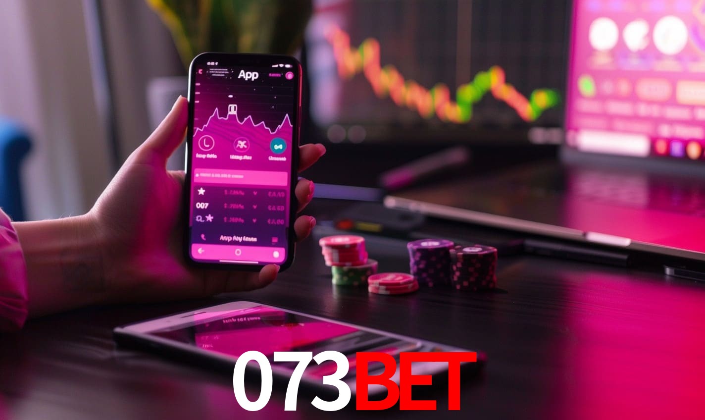 Comparação APP mobile vs versão web da 073bet